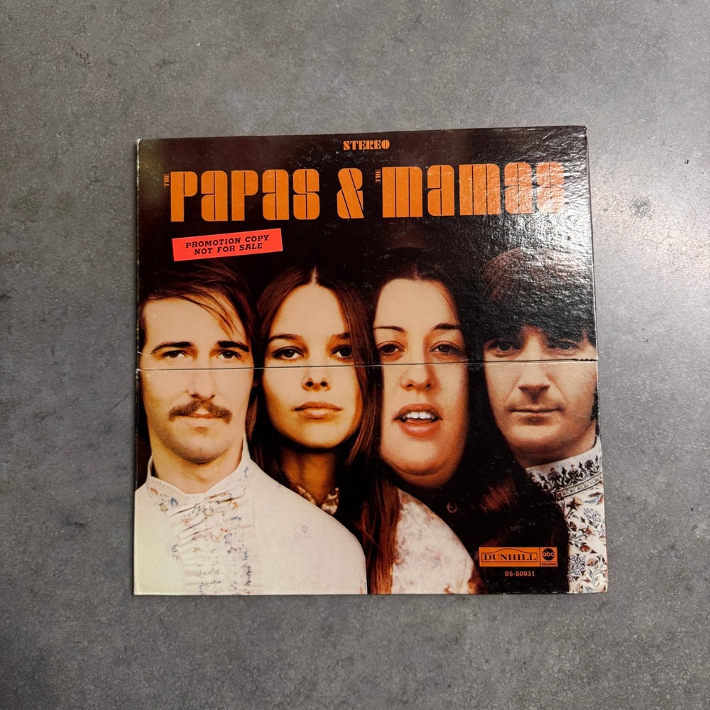 The Papas & The Mamas Vinyl LP Promo Copy Dunhill DS-50031 1968 Stereo Gatefold